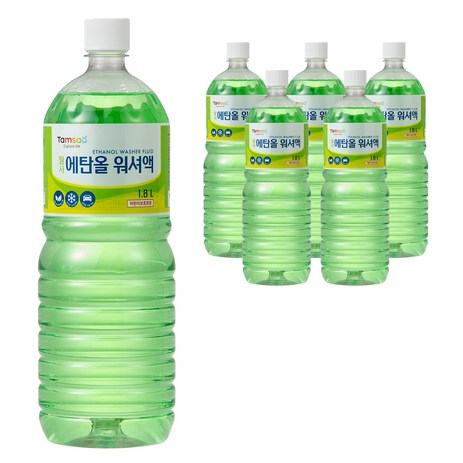 탐사 에탄올 워셔액, 1.8L, 6개-추천-상품