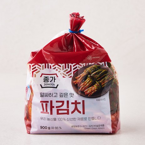 대상 종가 파김치 비닐, 900g, 1개-추천-상품