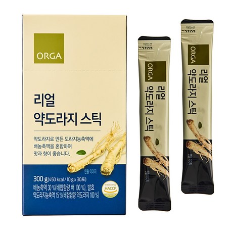 ORGA 리얼 약도라지 스틱, 300g, 1개-추천-상품