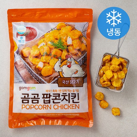 곰곰 팝콘치킨, 1.2kg, 1개-추천-상품