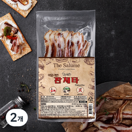 더 살루미 이탈리안 판체타, 50g, 2개-추천-상품