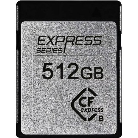 512GB CFexpress B타입 메모리 카드 익스프레스 시리즈 최대 8K RAW Nikon Z6Z8Z9 BMD PYXIS 6K other cameras NN765C512GT, 1개-추천-상품