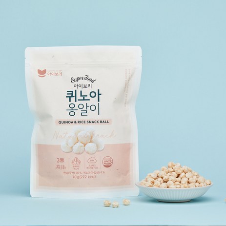 아이보리 퀴노아옹알이, 3팩, 70g-추천-상품