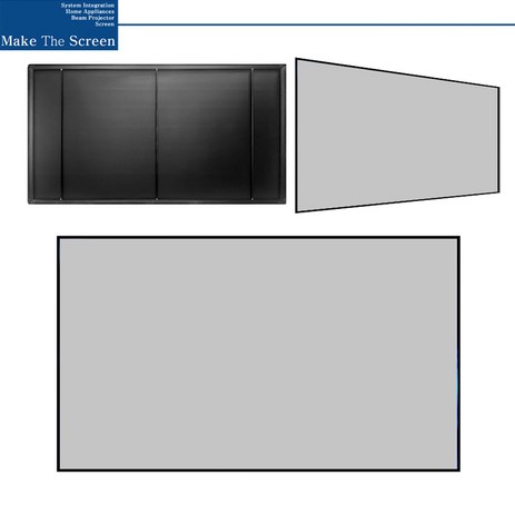 메이크더스크린 액자형 CLR스크린 MS-FC시리즈, 120인치(MS-FC120W)-추천-상품