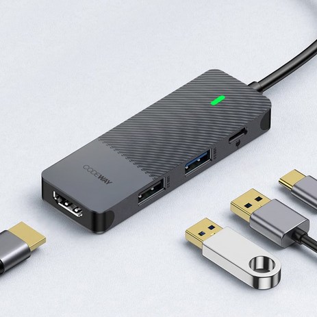 코드웨이 USB C타입 노트북 멀티허브-추천-상품