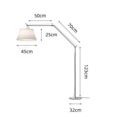 활장 스탠드 아르떼미데 톨로메오 메가 플로어 램프 인테리어 소품 장스탠드 거실 롱스탠드, 대형-웜라이트-추천-상품