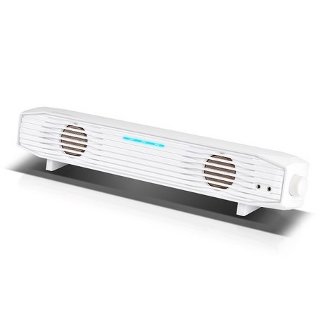 캔스톤 FX200 LED 게이밍 컴퓨터 PC 사운드바 스피커 (화이트), 1, 화이트, 단품-추천-상품