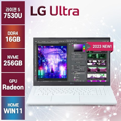 무선마우스 증정 LG전자 울트라PC GX5DK GX56K 15인치 노트북, 화이트, 라이젠5, 256GB, 16GB, WIN11 Home-추천-상품