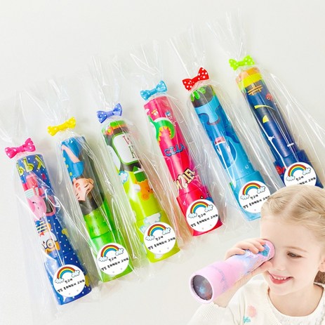 JFINTL 키즈경 어린이집 생일선물, 혼합색상 6개+스티커12개-추천-상품