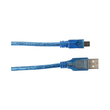 아두이노 30cm케이블 USB2.0 미니타입 블루 DM747, 1개, 30cm-추천-상품