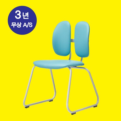 듀오백 의자 DK-043 리뉴얼 D043W 학생의자 학원의자 공부의자, 마린블루-추천-상품