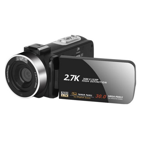 코메리 디지털 캠코더 + 64G 메모리 카드, 블랙, DV03-추천-상품