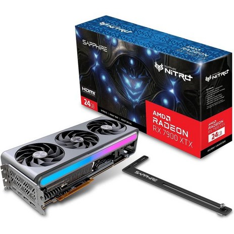 Sapphire 113220140G Nitro AMD Radeon RX 7900 XTX VaporX 게이밍 그래픽 카드 24GB GDDR6 RDNA 3-추천-상품