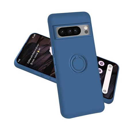 Google Pixel8Pro 8Pro 360 케이스 링 포함 실리콘 내 충격 픽셀 스탠드 기능 링-추천-상품
