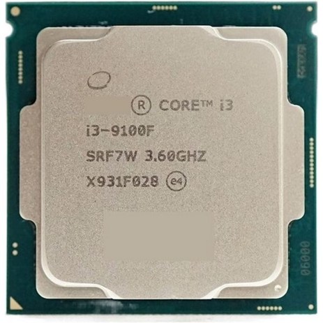 보내요 GKVXJLBG CPU c I39100F SRF7W BO PC Computer Desktop Processor LGA1151 I3 9100F processing unit-추천-상품