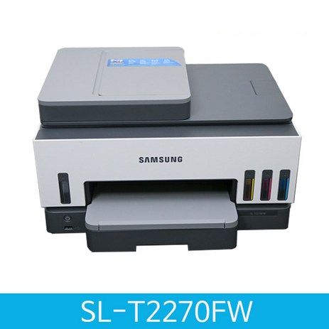 삼성전자 삼성전자 무한잉크젯 복합기 SL-T2270FW (정품잉크포함), 정품무한 SL-T2270FW(자동급지.양면인쇄+팩스)-추천-상품