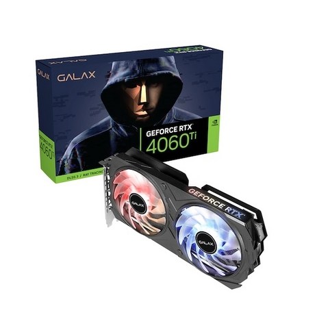 갤럭시 갤럭시 GALAX 지포스 RTX 4060 Ti EX BLACK OC D6 8GB-추천-상품