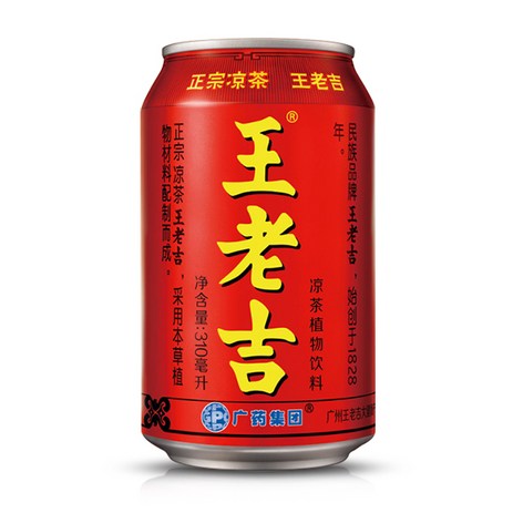 왕라오지 310ml 24캔 WANGLAOJI 중국 냉차 음료, 24개-추천-상품