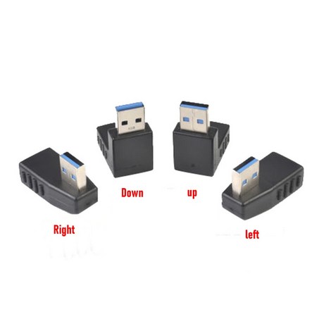 USB 30 A 수암 연장 케이블 90 도 직각 어댑터 플러그 공장 가격 직배송, Right-추천-상품