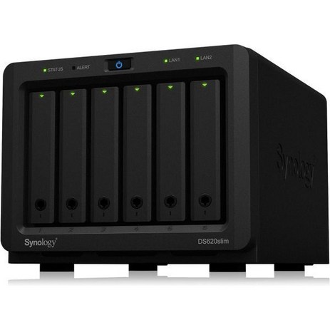 Synology DiskStation DS620slim SANNAS 스토리지 시스템, 6-bay 2GB DDR3L_DS620slim-추천-상품