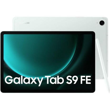 삼성 갤럭시 탭 S9 Fe(SM-X510) 128GB 6GB 램 WiFi 전용 국제 버전 - (그레이), 128GB + 6GB_Mint-추천-상품