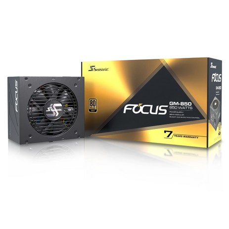 시소닉 FOCUS GOLD GM-850 Modular ATX SSR-850FM-추천-상품