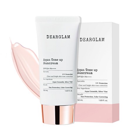 디어글램 아쿠아 톤업 선크림, 50ml, 1개-추천-상품