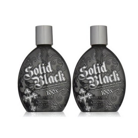 Millennium-Tanning-Solid-Black-Dark-Lotion-밀레니엄-솔리드-블랙-다크-태닝-로션-100X-400ml-2개-추천-상품