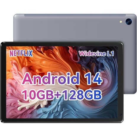 태블릿 Android 1280 800 IPS HD 터치스크린 옥타코어 프로세서 10GB RAM 128GB ROM 1TB TF 카드 확장 가능 5G2.4G WiFi BT 5.0, Gray-추천-상품