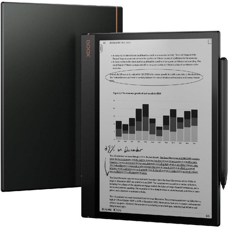 오닉스 BOOX 북스 Note Air 3 흑백 이북리더기 64G 10.3인치, 패키지(기본 + 자석 커버)-추천-상품