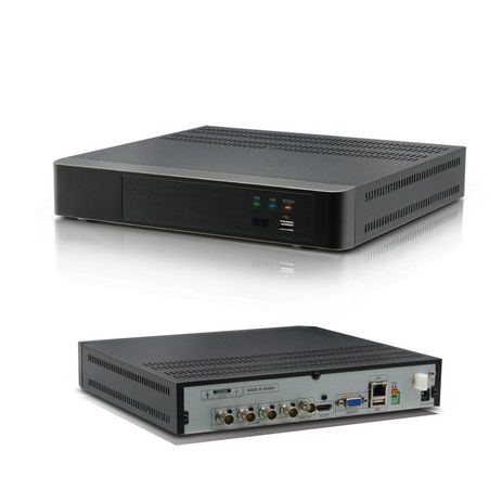 HD-SDI 디지털 4채널 녹화기 국내 개발 생산 풀HD 200만 화소 4채널 DVR 스마트폰 QR코드로 간편 보기 지원, 1개-추천-상품