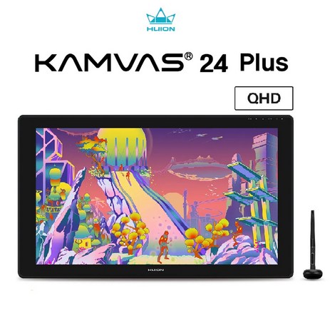 휴이온 KAMVAS 24 PLUS (2.5K) 24인치 QHD액정타블렛, Black-추천-상품