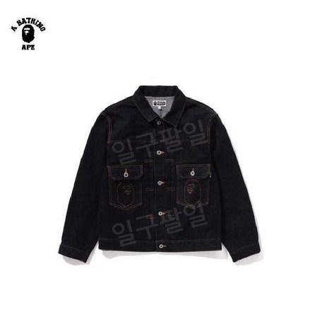 베이프 BAPE 정품 / 에이프 헤드 데님 재킷 APE HEAD DENIM JACKET-추천-상품