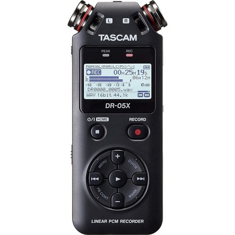 일본직발송 1. TASCAM 태스컴 - USB 오디오 인터페이스 탑재 스테레오 리니어 PCM 레코더 DR-05X B07N1HGV, 상세 설명 참조0, 기본-추천-상품