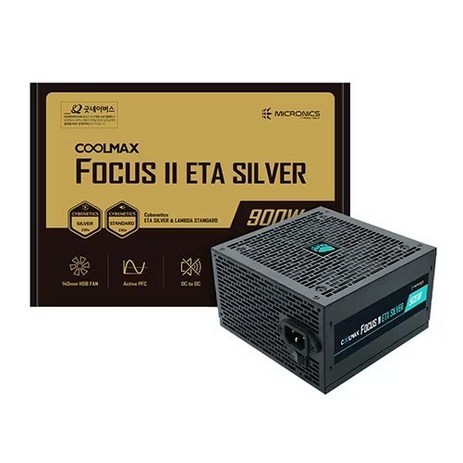 COOLMAX FOCUS II 900W ETA Bronze PCIE 5.0-추천-상품