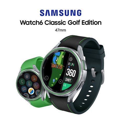 삼성전자 갤럭시워치6 클래식 골프에디션 47mm SM-R960N, 실버, GPS-추천-상품
