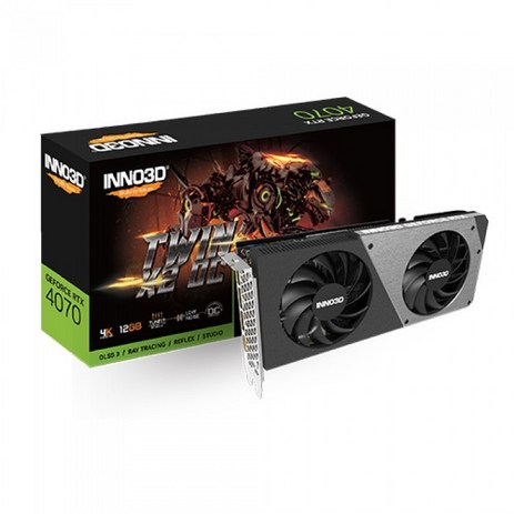 INNO3D 지포스 RTX 4070 OC D6X 12GB TWIN X2-추천-상품