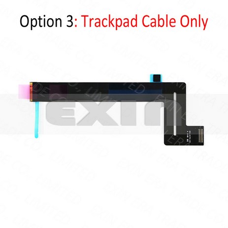 맥북 프로 13 인치 레티나 터치 바 A2251 트랙패 패 플렉스 케이블 MWP72 EMC 3348, [03] Trackpad Cable Only, 한개옵션4-추천-상품