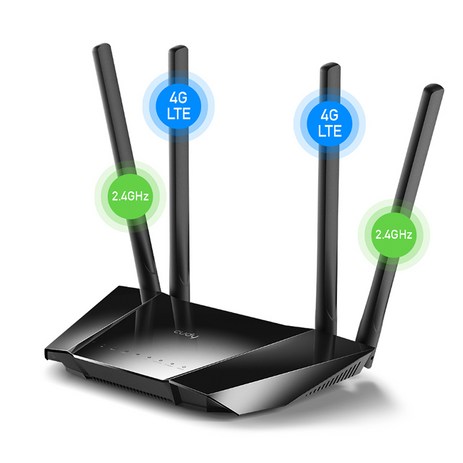 큐디 LT400 유무선 4G LTE 키오스크 포스 유심라우터, 1개-추천-상품