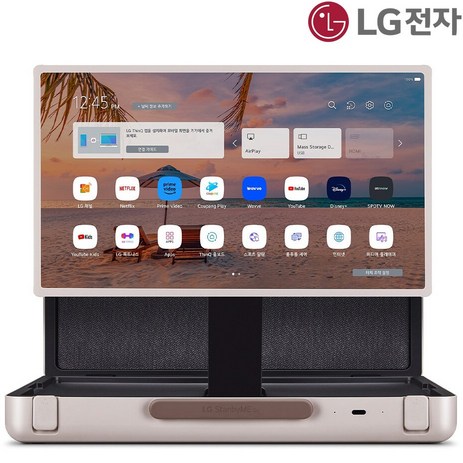 LG전자 FHD LED 스탠바이미 Go TV, 스탠드형, 27LX5QKNA, 68cm-추천-상품