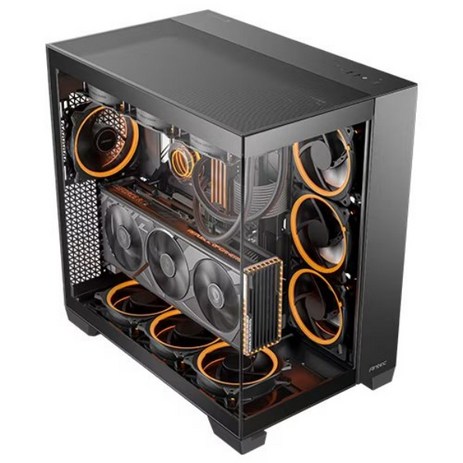 안텍 Antec C8 MESH 빅타워 컴퓨터 PC 케이스 (Black), 1개-추천-상품