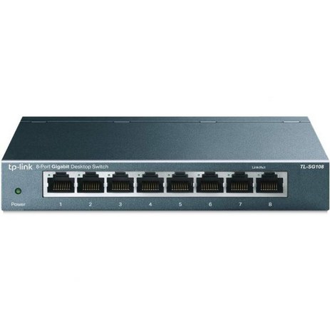 TP-Link TL-SG105 5포트 기가비트 비관리 이더넷 스위치 네트워크 허브 이더넷 스플리터 플러그 앤 플레이 팬리스 메탈 디자인 차폐 포트 트래픽 최적화, 8 Port-추천-상품