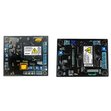 2 PC 자동 전압 조정기 AVR 전압 안정기 보드 SX460 & SX440, 하나, 검정, 1개-추천-상품