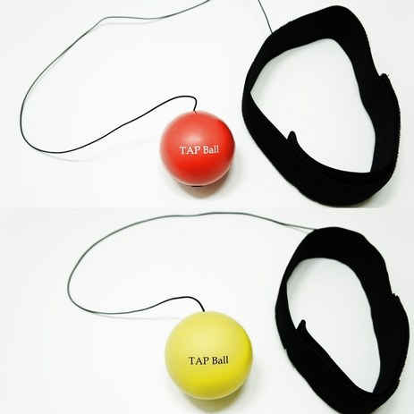Creativeboxing TAP Ball 일반용 복서용 탭볼 세트, 옐로우, 레드-추천-상품