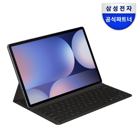 삼성 정품 갤럭시 탭S10플러스 AI 슬림 키보드 케이스 EF-DX820 한글자판 (탭S9플러스 탭S9FE플러스 호환), 블랙=(EF-DX820UBKGKR), 1개, 상세 설명 참조-추천-상품