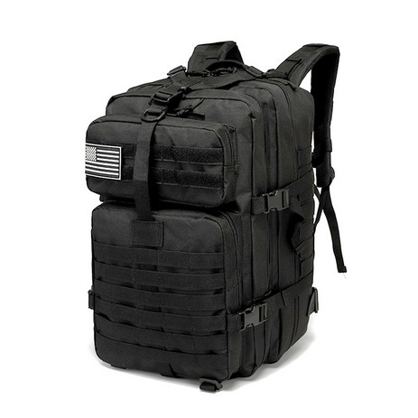로지 대용량 밀리터리 군인가방 등산 캠핑백팩, 블랙-추천-상품