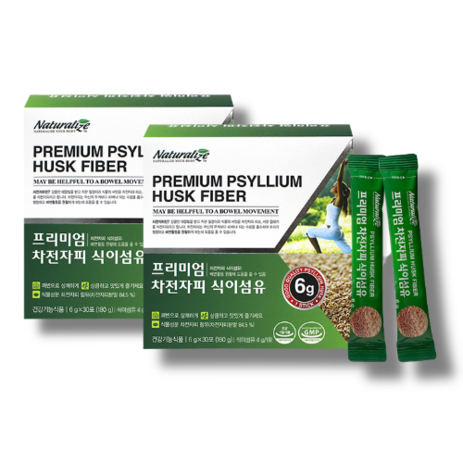 프리미엄 차전자피 식이섬유 30포 2박스, 180g, 2개-추천-상품