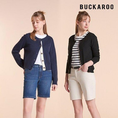 [버커루] (BUCKAROO) 24SS 여성 데님 반바지 2종-추천-상품