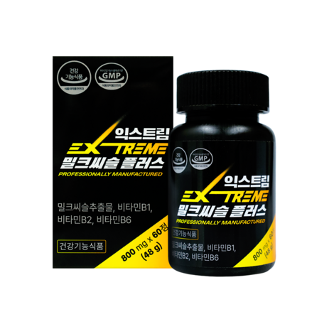 익스트림 밀크씨슬 플러스 800mg, 60정, 1개-추천-상품