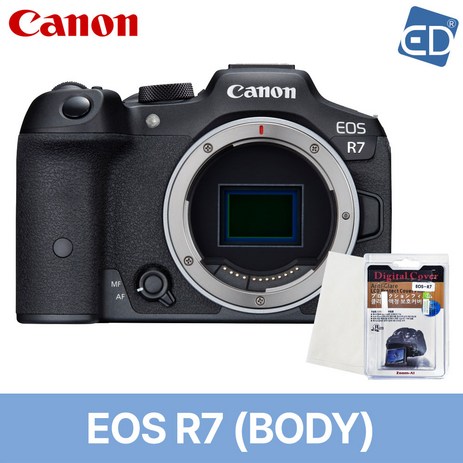 [캐논 정품] EOS R7 (BODY) +액정필름+포켓융 /ED, 01 캐논 EOS R7 BODY-추천-상품